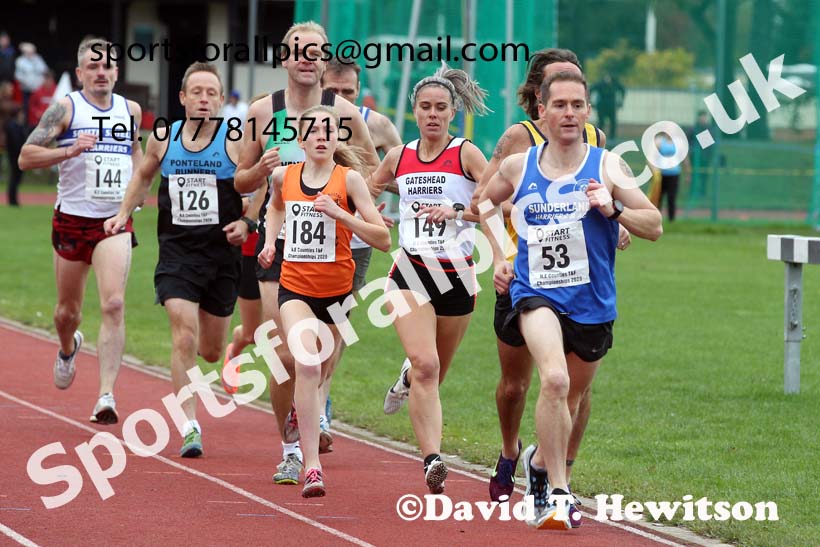 One mile, NECAA Open Meeting, Morpeth, Sunday, October 18th. David T. Hewitson/Sports for All Pics
